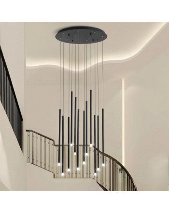 Alpha Trianguli Stair Chandelier