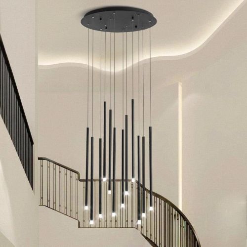 Alpha Trianguli Stair Chandelier